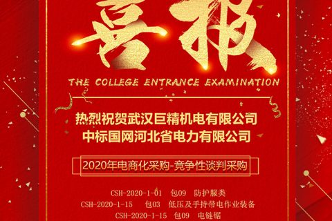 热烈祝贺利来国际中标国网河北省电力有限公司2020年电商化采购-竞争性谈判采购